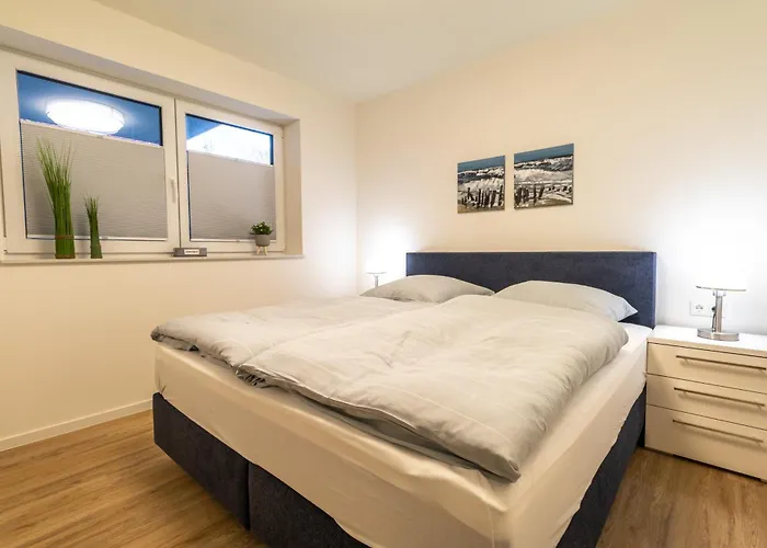 公寓 Dorumer Sielhuus 7 - Mit Terrasse Und Sauna 多鲁姆